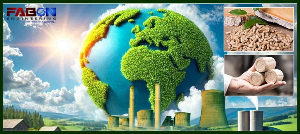 Biomass briquettes and pellets in thermal power plants