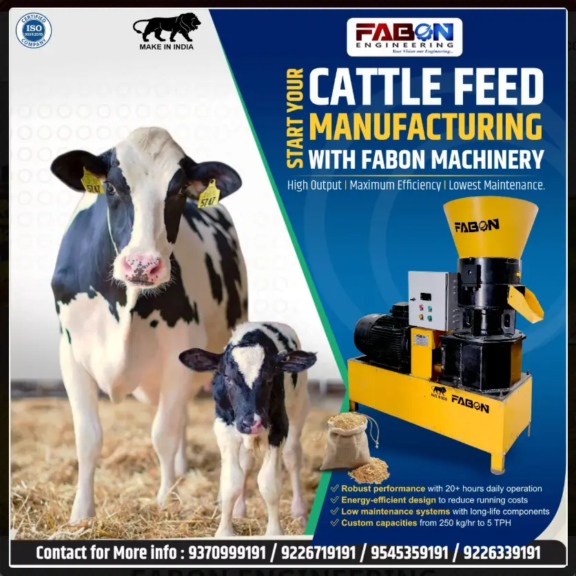 Cattle or animal Feed Machine