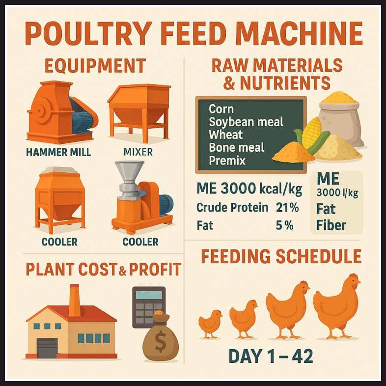 Poultry Feed Machines