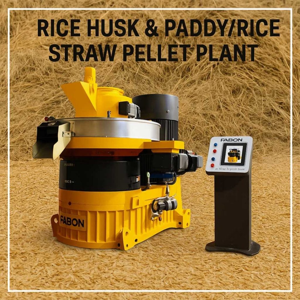 Rice Husk Pellet Plant in India