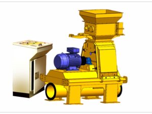 Hammer Mill with control panel