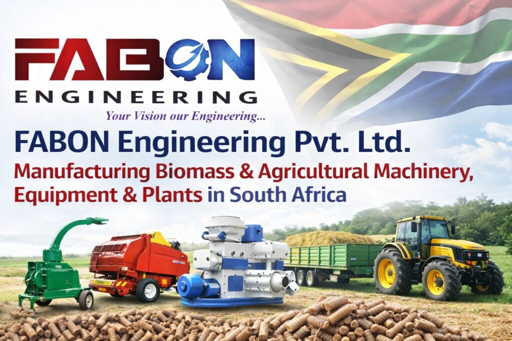 Fabon Engineering Pvt Ltd Manufacturing Biomass And Agricultural Machinery in South Africa