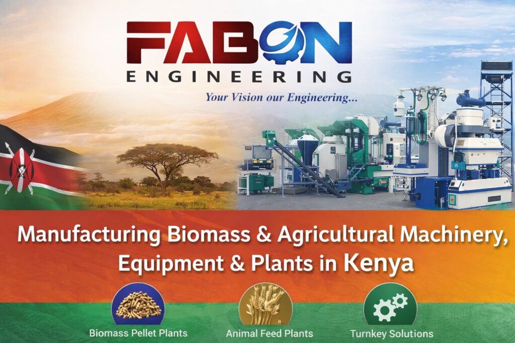 FABON Engineering Pvt. Ltd. manufacturing Biomass And Agricultural machinery in Kenya