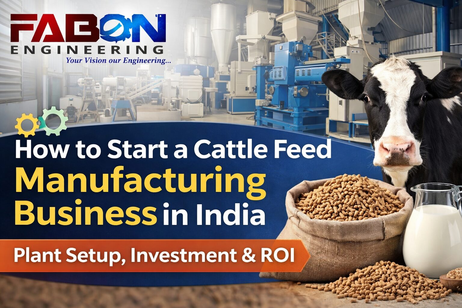 How to Start a Cattle Feed Manufacturing Business in India – Plant Setup, Investment & ROI