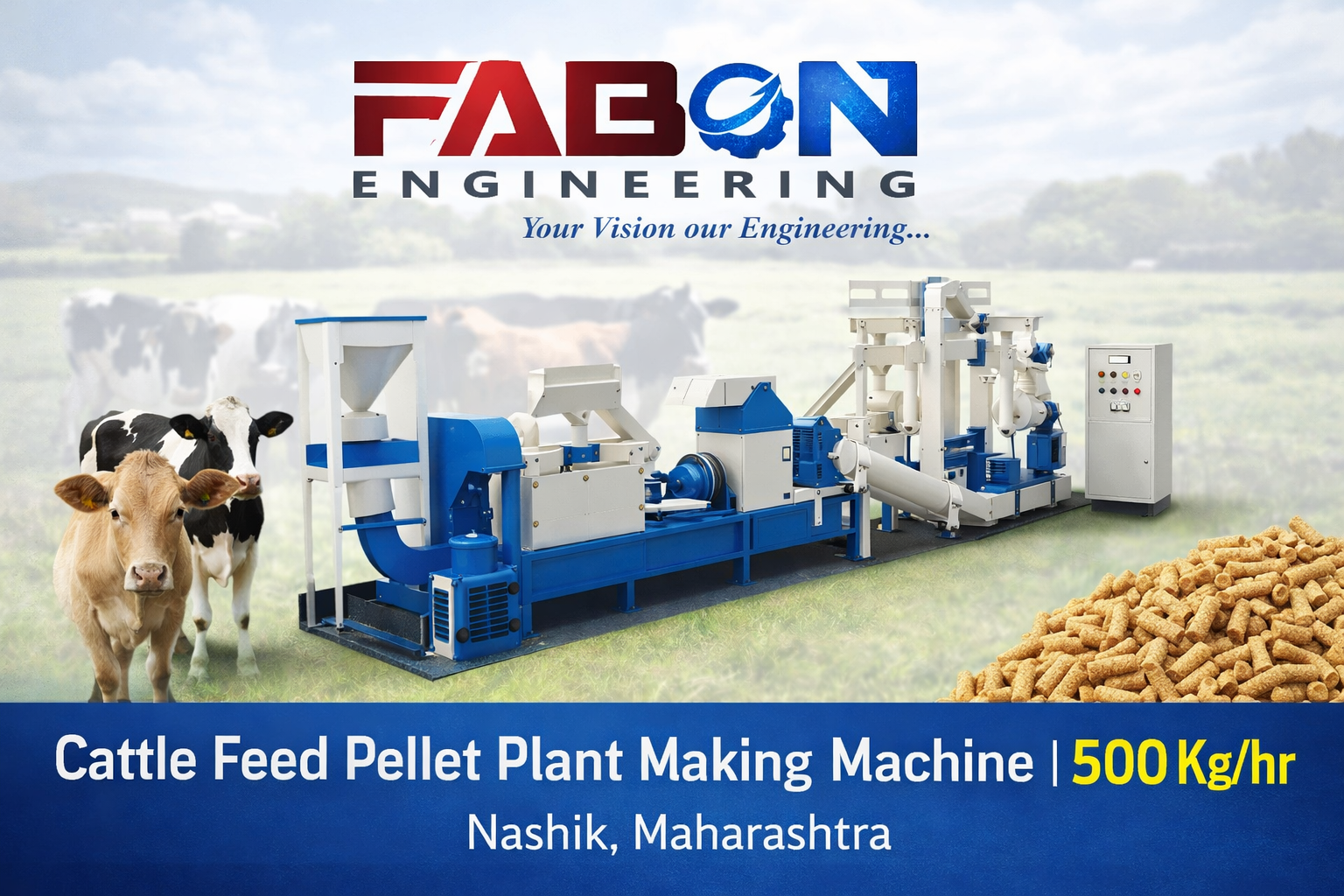 Cattle Feed Pellet Plant Making Machine