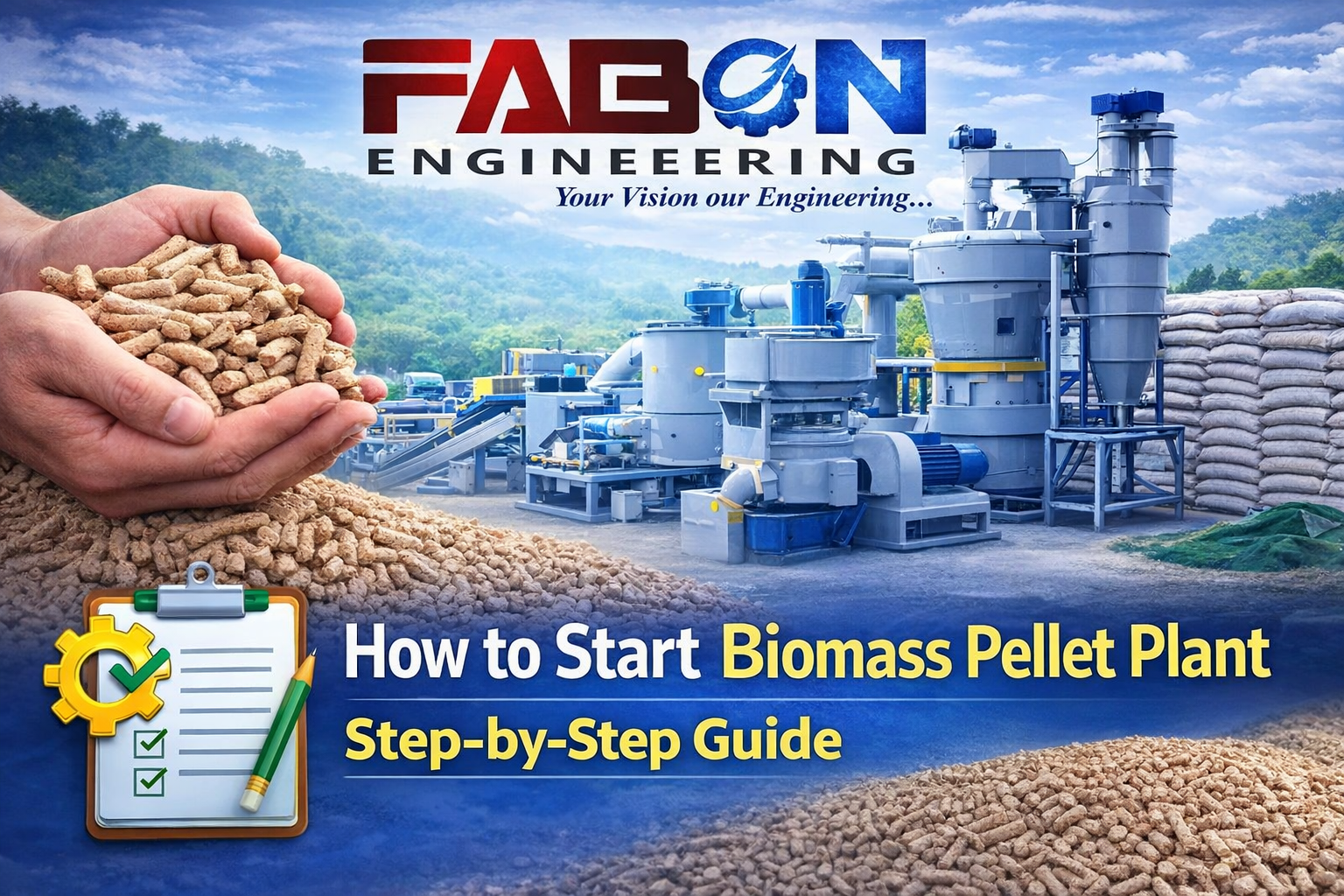 How to Start Biomass Pellet Plant – Step-by-Step Guide (Complete Business Setup Guide 2026)