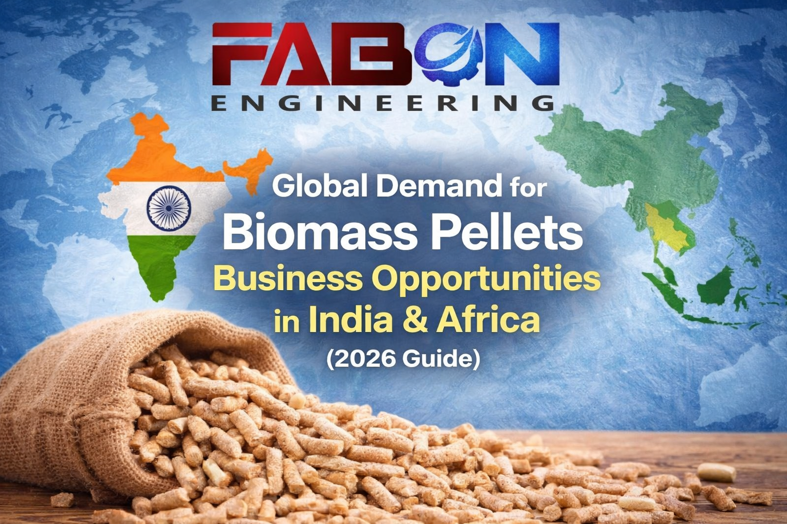 Global Demand for Biomass Pellets – Business Opportunities in India & Africa (2026 Guide)
