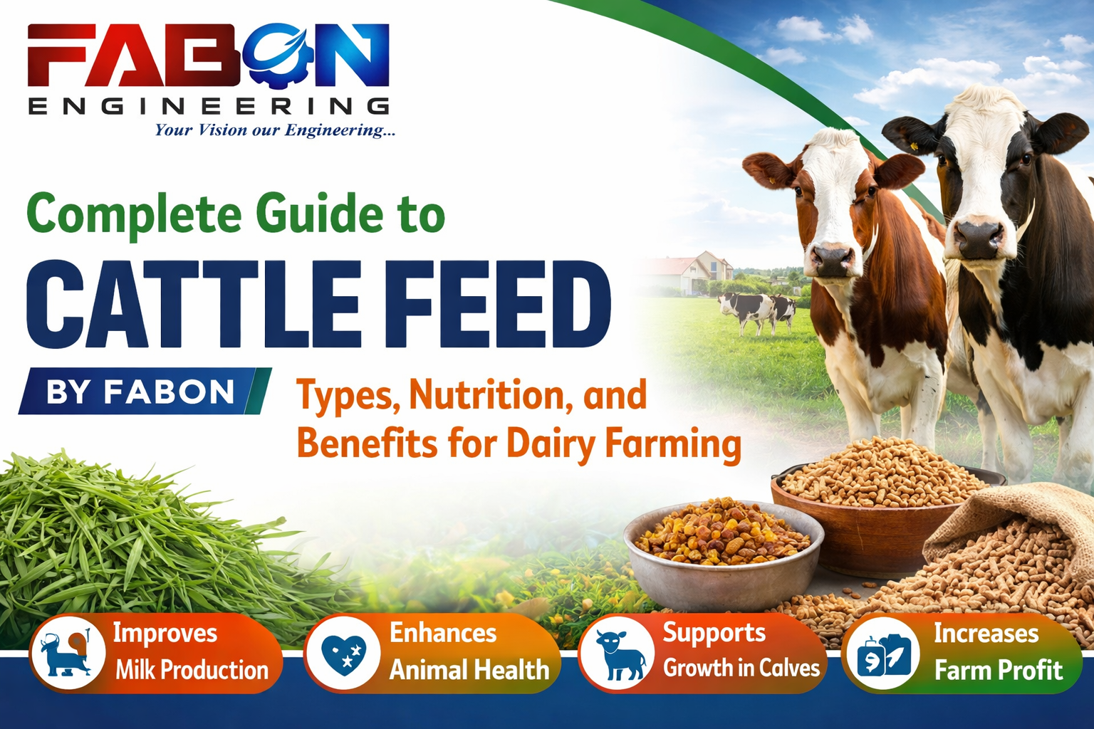 Complete Guide to Cattle Feed: Types, Nutrition, and Benefits for Dairy Farming
