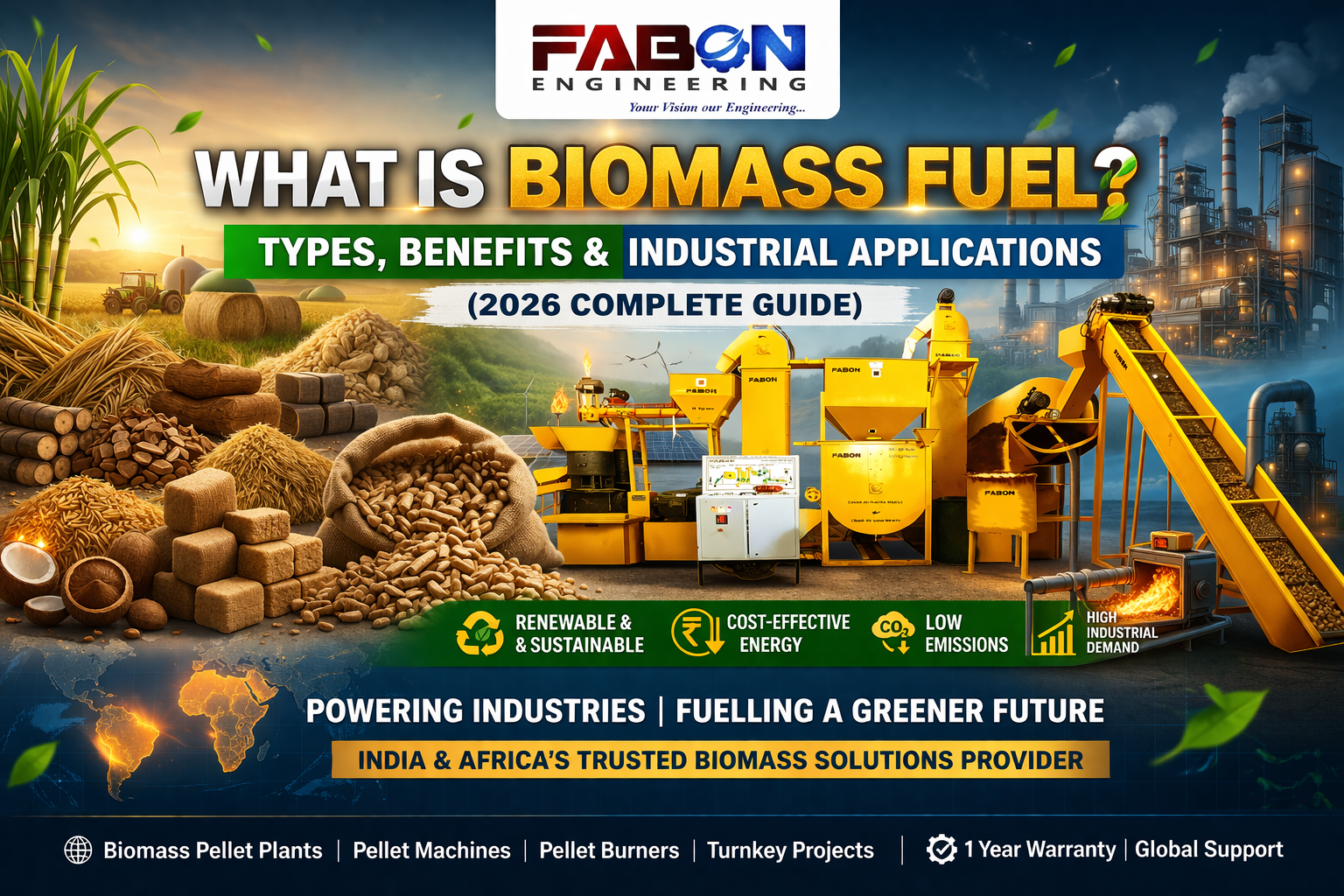 What is Biomass Fuel? Types, Benefits & Industrial Applications (2026 Complete Guide)