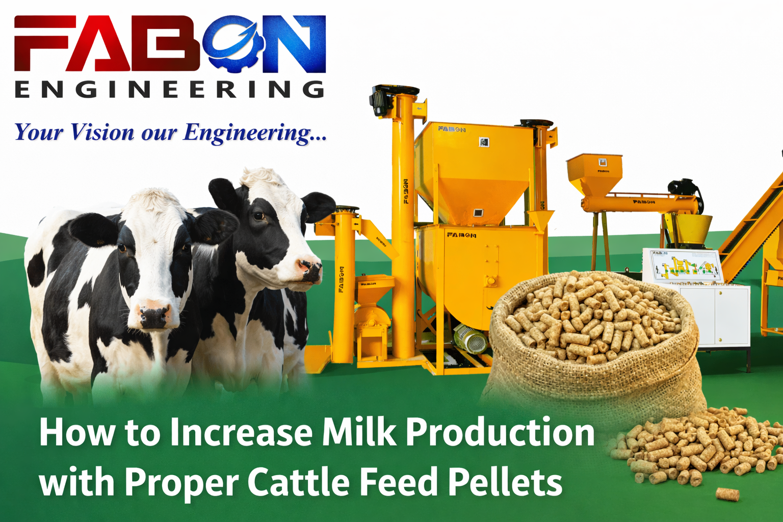 How to Increase Milk Production with Proper Cattle Feed Pellet