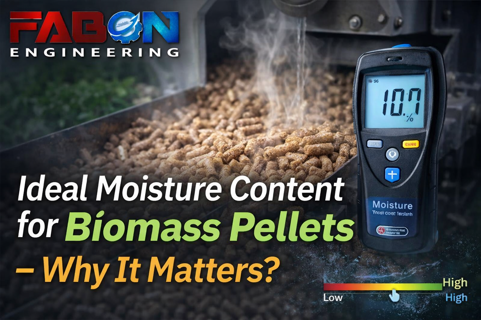 Ideal Moisture Content for Biomass Pellets – Why It Matters?