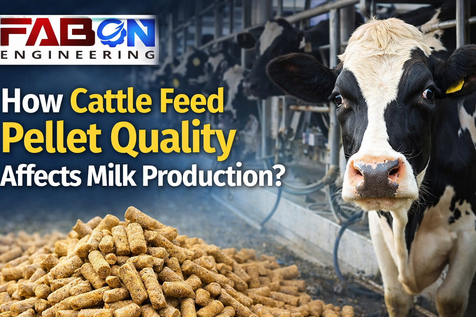 How Cattle Feed Pellet Quality Affects Milk Production?
