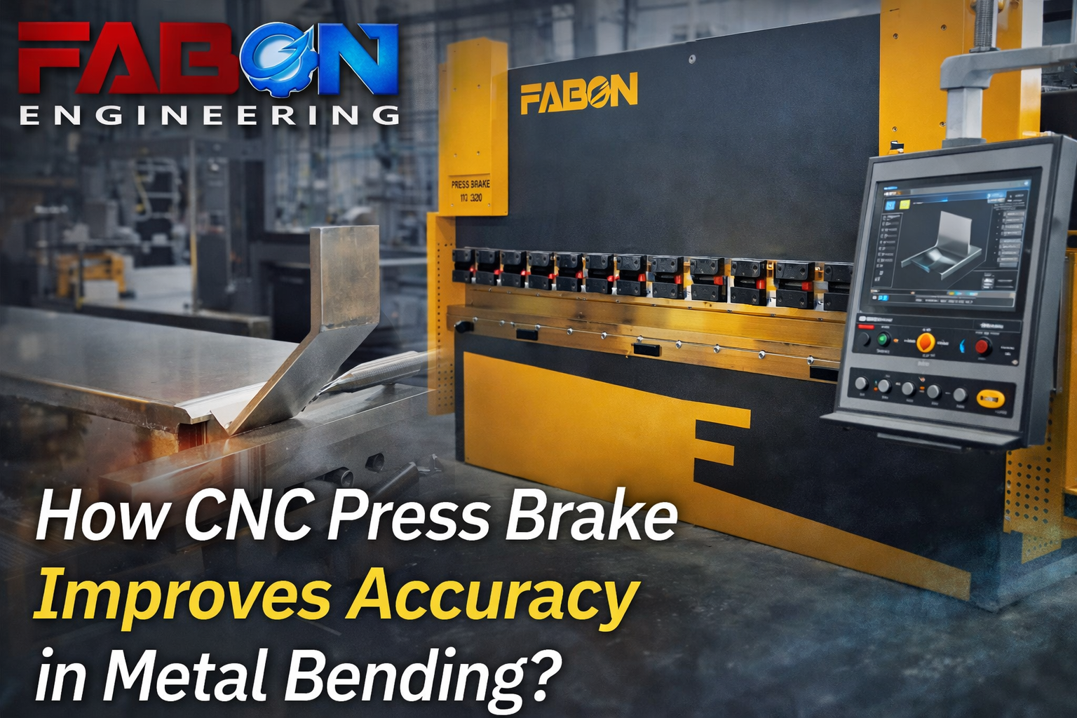 How CNC Press Brake Improves Accuracy in Metal Bending?