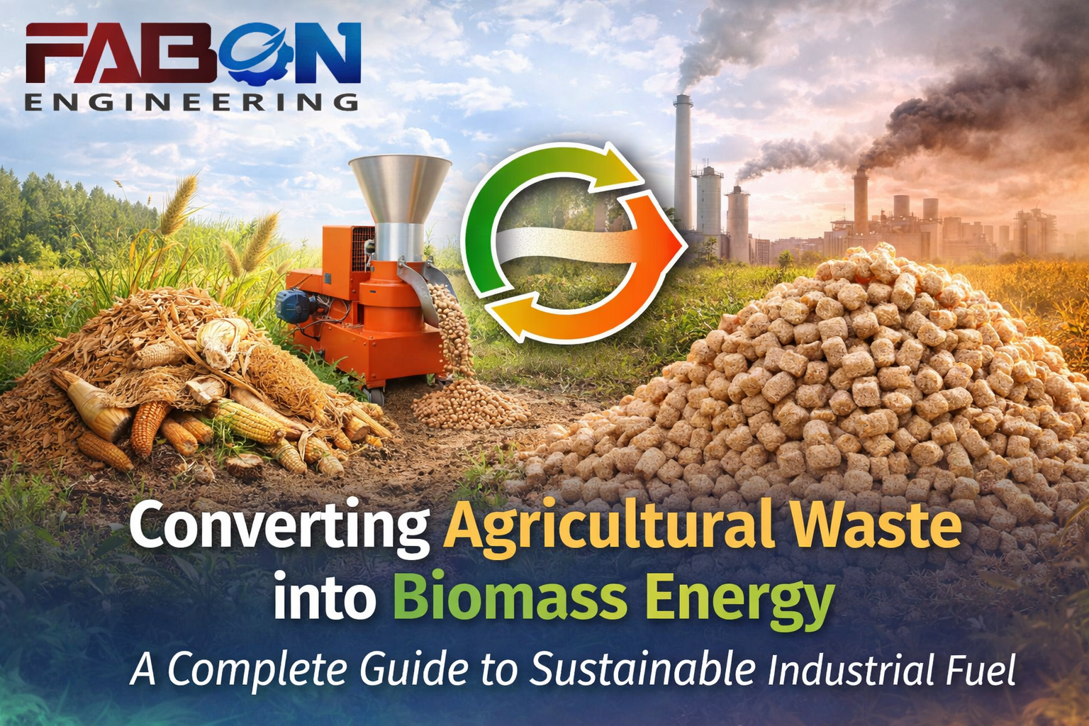 Converting Agricultural Waste into Biomass Energy: A Complete Guide to Sustainable Industrial Fuel
