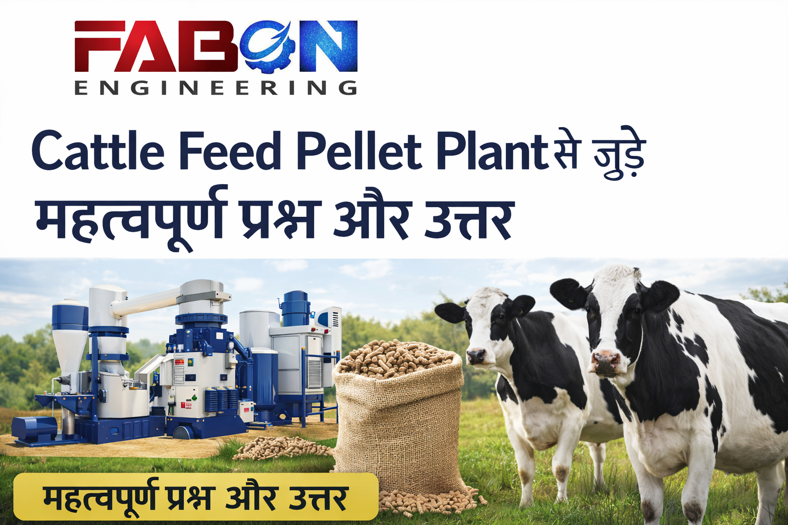 Cattle Feed Pellet Plant से जुड़े महत्वपूर्ण प्रश्न और उत्तर