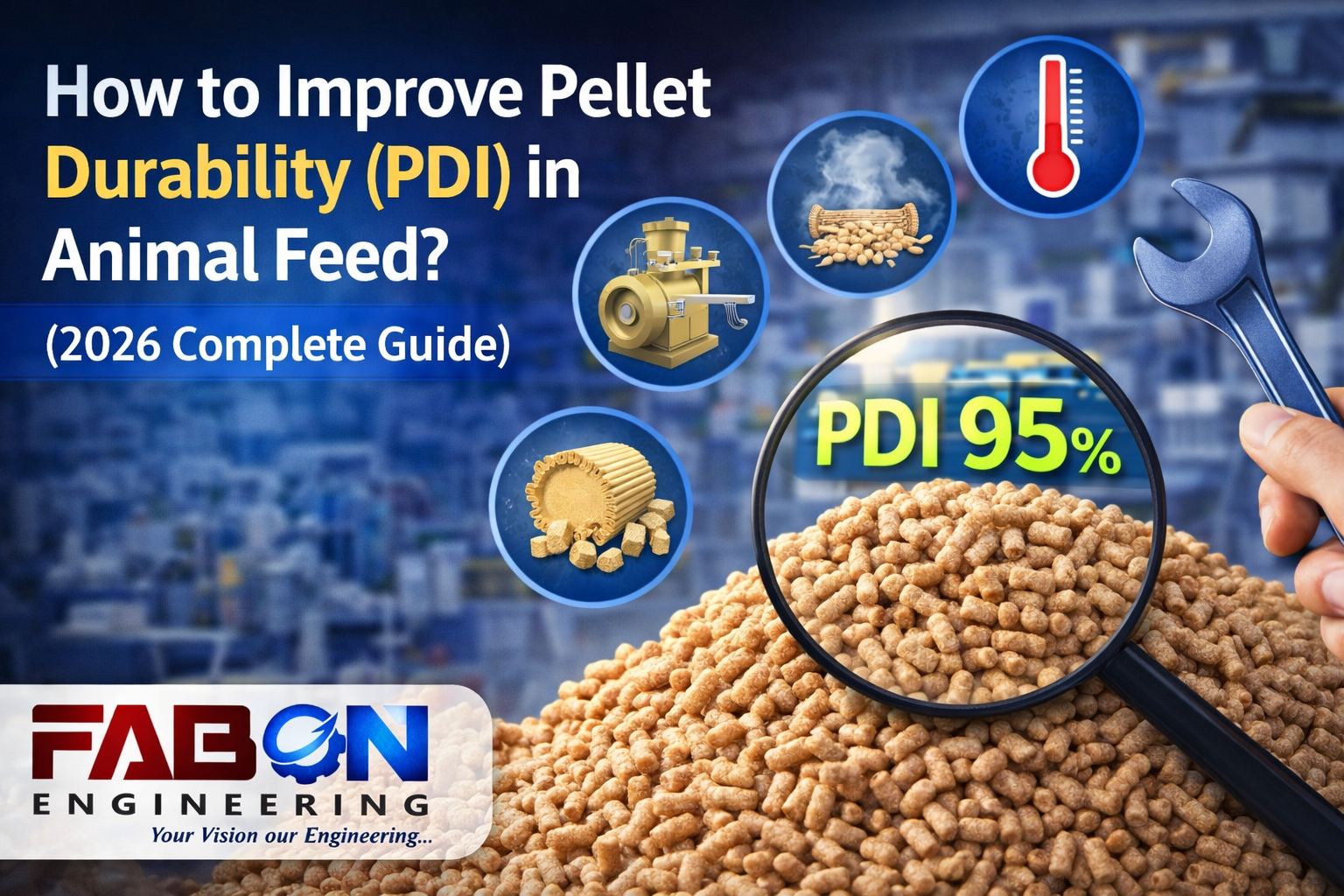 How to Improve Pellet Durability (PDI) in Animal Feed? (2026 Complete Guide)