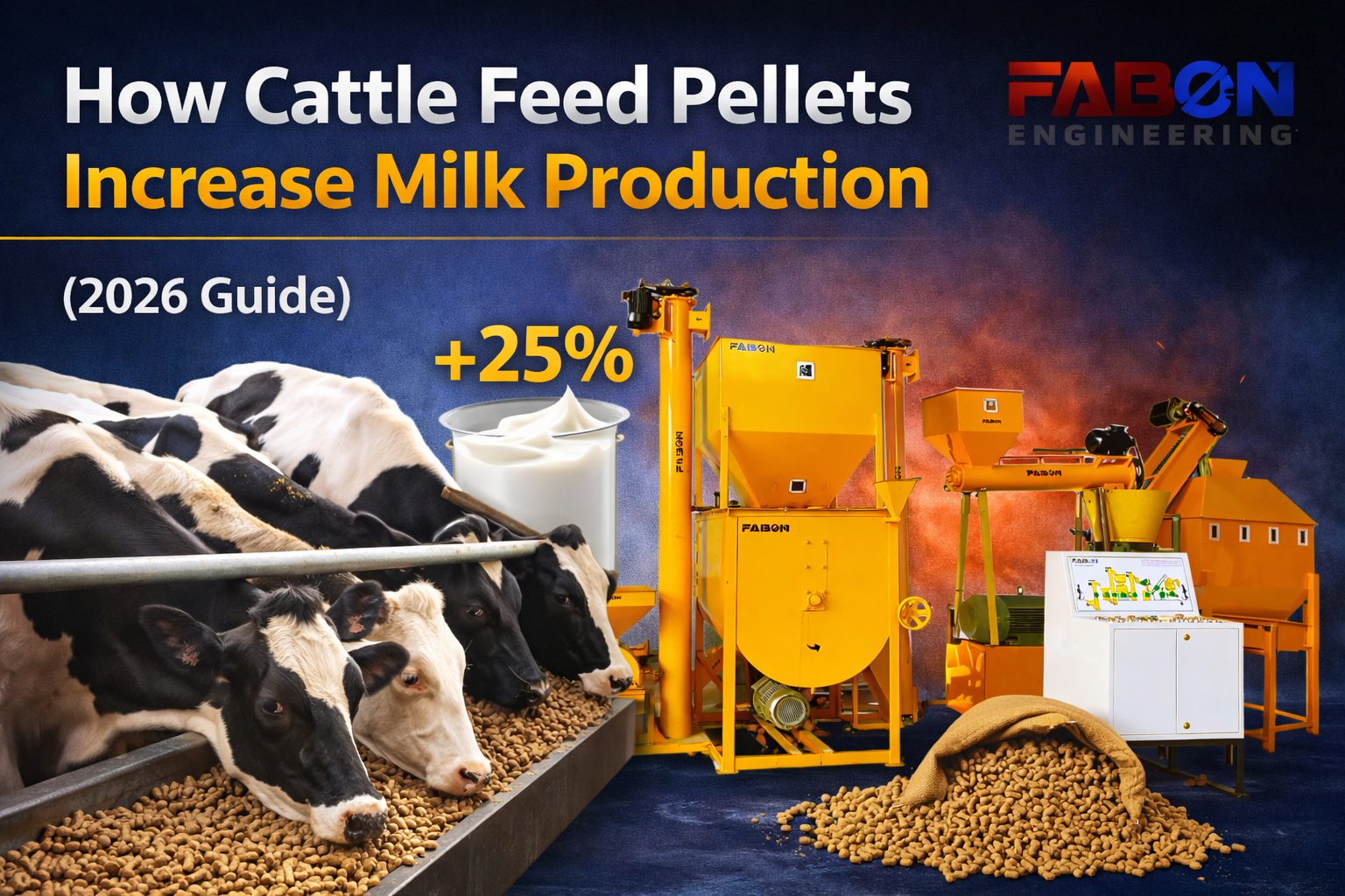 How Cattle Feed Pellets Increase Milk Production (2026 Guide)