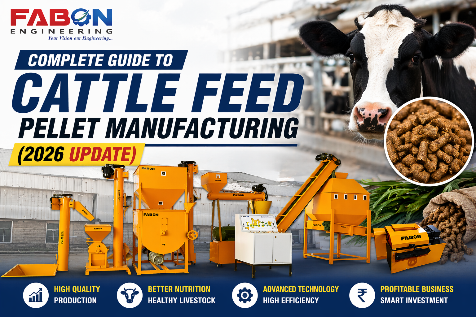 Complete Guide to Cattle Feed Pellet Manufacturing (2026 Update)