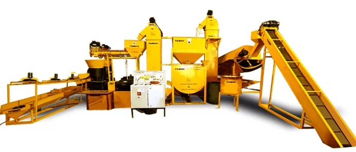 Flat Die Biomass Pellet Plant