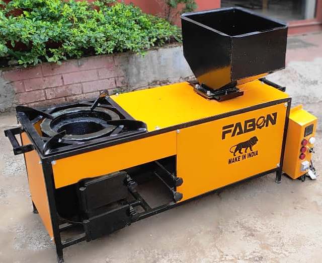 Commercial Biomass Pellet Burner Chulha Shegdi Bhatti Stove for Hotel, Restaurant, Canteen, Mess & Food Industry