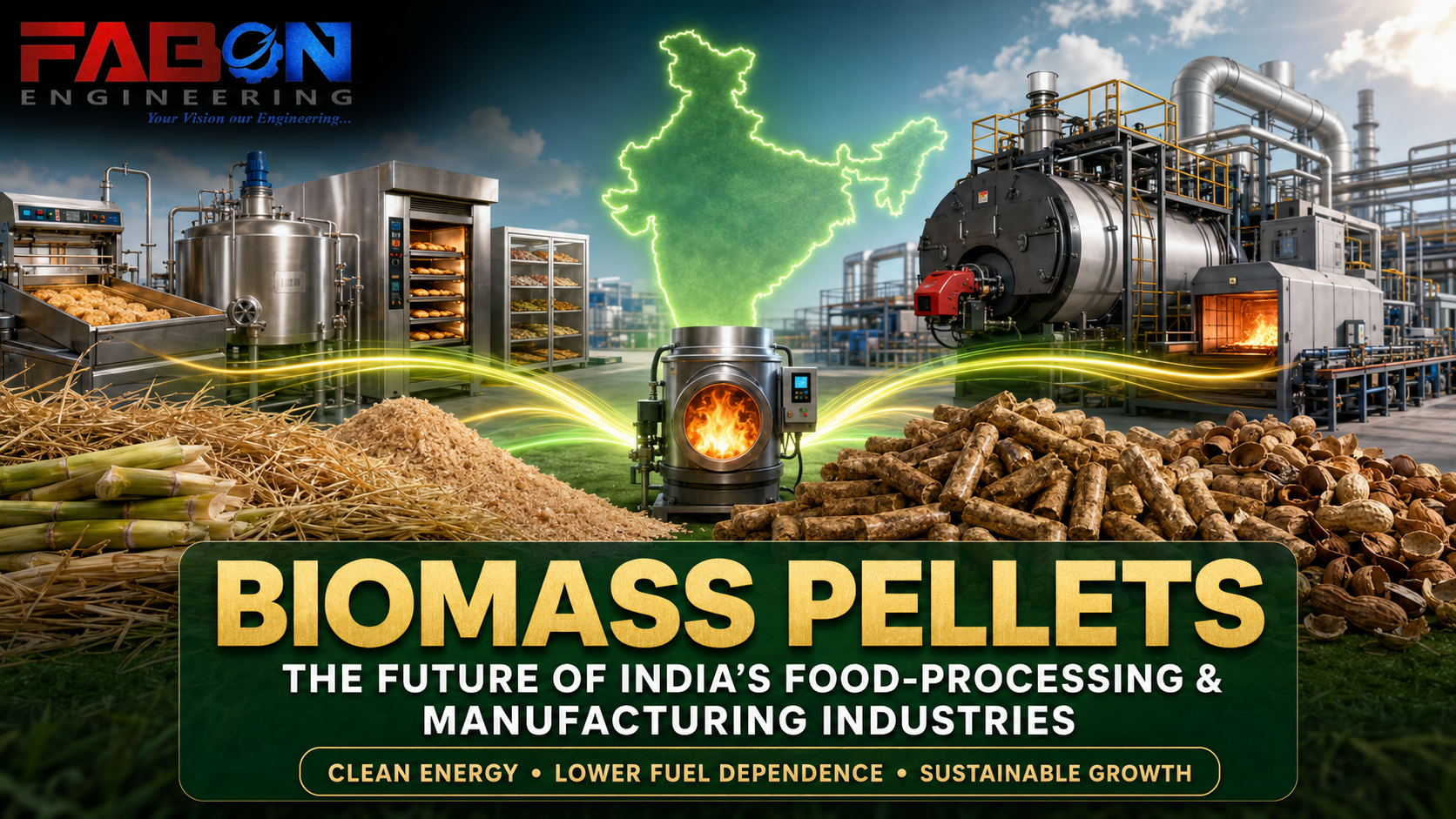 Biomass Pellets: The Future of India’s Food-Processing and Manufacturing Industries