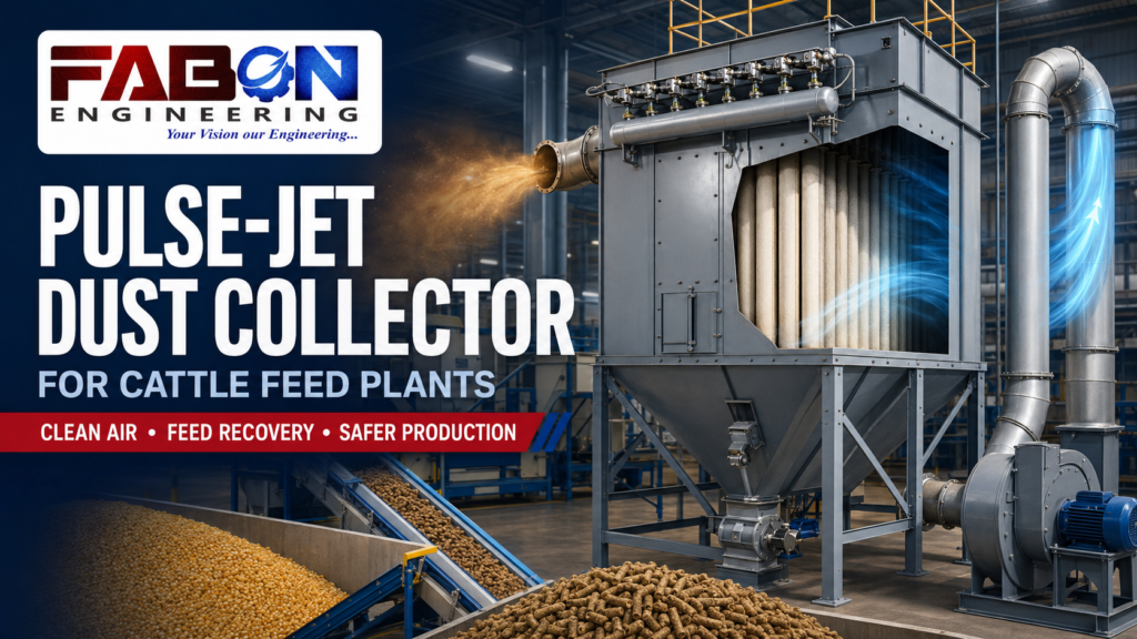Pulse-Jet Dust Collector in Cattle Feed Plants: Working Principle Design Benefits Applications Safety and Maintenance Guide