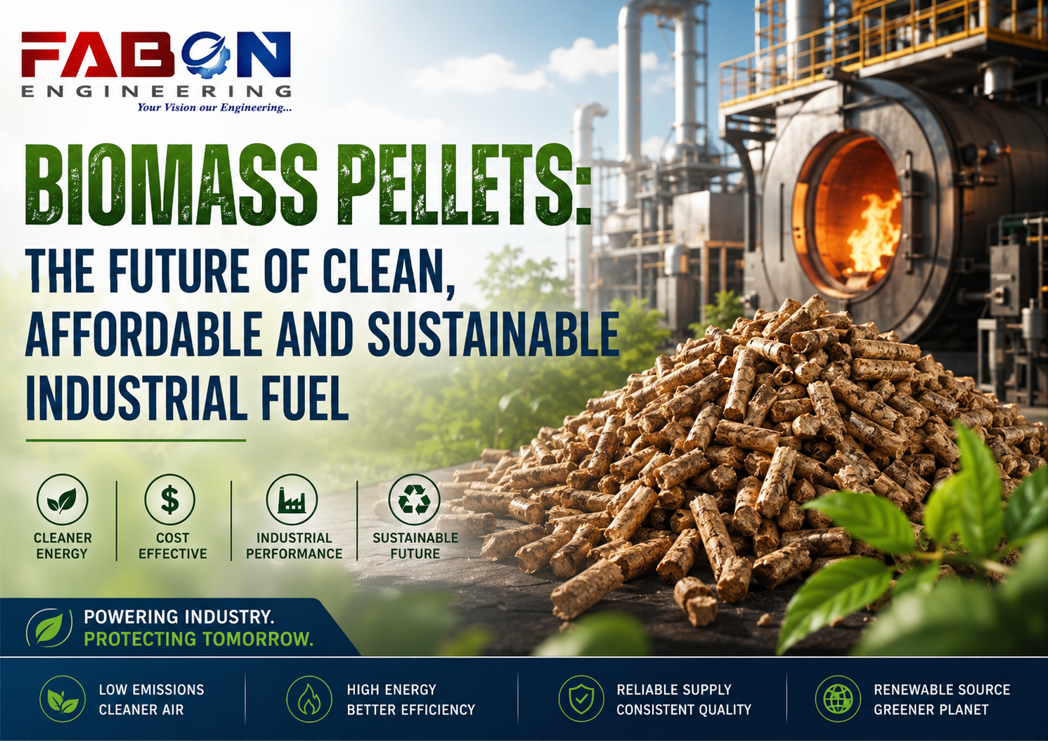 Biomass Pellets: The Future of Clean, Affordable and Sustainable Industrial Fuel
